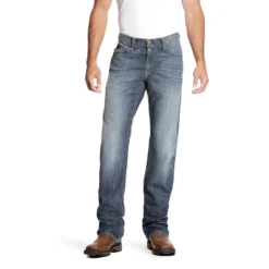 Ariat Work FR: Men's FR 10023467 Bryce M4 Low Rise Stretch DuraLight Boot Cut Jeans 9 Ariat Work FR: Men's FR 10023467 Bryce M4 Low Rise Stretch DuraLight Boot Cut Jeans -Tessvero Sales Store 10023467 front