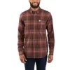 Carhartt Workwear: Men's 103820 224 Rugged Flex Hamilton Plaid LS Shirt