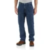 Carhartt Jeans: Men's 104944 H45 Canal Loose Fit Double Front Utility Logger Work Jean