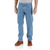 Carhartt Jeans: Men's 105119 H83 Cove Relaxed Fit 5 Pocket Work Jean