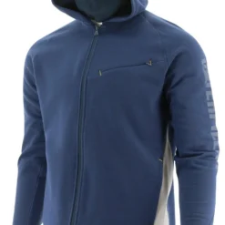 CAT Apparel: Men's 2910489 10118 Detroit Blue Viraloff Hooded Sweatshirt -Tessvero Sales Store 2910489 10118 5
