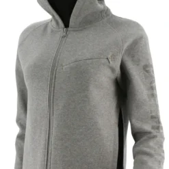 CAT Apparel: Women's 2910490 10122 Heather Grey Viraloff Hooded Sweatshirt