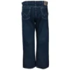 Wrangler Jeans: Men's Dark Blue 31000 UN Rugged Wear Relaxed Straight Fit Jeans