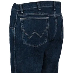 Wrangler Jeans: Men's Dark Blue 31000 UN Rugged Wear Relaxed Straight Fit Jeans 6 Wrangler Jeans: Men's Dark Blue 31000 UN Rugged Wear Relaxed Straight Fit Jeans -Tessvero Sales Store 31000un wranglerl 01