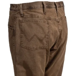 Wrangler Jeans: Men's Rugged Wear 33213 NB Thinsulate Lined Brown Jeans -Tessvero Sales Store 33213nb 4