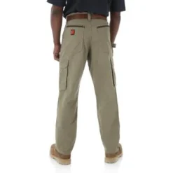 Wrangler Riggs Pants: Men's Bark 3W060 BR Ripstop Ranger Pants -Tessvero Sales Store 3w060br bb01 swbb prd