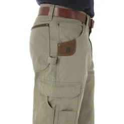 Wrangler Riggs Pants: Men's Bark 3W060 BR Ripstop Ranger Pants -Tessvero Sales Store 3w060br bd01 swbd prd
