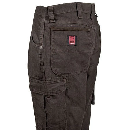 Wrangler Riggs Pants: Men's Dark Brown 3W060 DB Ripstop Ranger Pants 3 Wrangler Riggs Pants: Men's Dark Brown 3W060 DB Ripstop Ranger Pants - Image 3