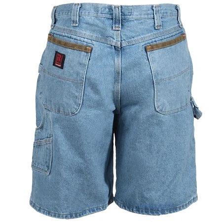 Wrangler Riggs Shorts: Men's Vintage Indigo 3W320 VI Denim Carpenter Shorts 4 Wrangler Riggs Shorts: Men's Vintage Indigo 3W320 VI Denim Carpenter Shorts - Image 4