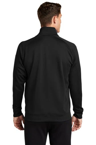 Sport-Tek Sweatshirts: Men's F247 BLK Black Tech Fleece 1/4-Zip Pullover 4 Sport-Tek Sweatshirts: Men's F247 BLK Black Tech Fleece 1/4-Zip Pullover - Image 4