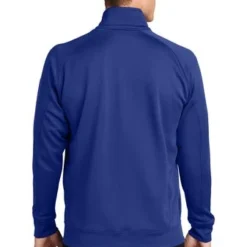 Sport-Tek Sweatshirts: Men's F247 RYL True Royal Tech Fleece 1/4-Zip Pullover -Tessvero Sales Store 4718 trueroyal 2 f247trueroyalmodelback1 337w