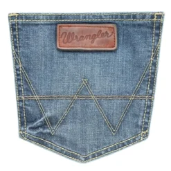 Wrangler Jeans: Men's 77MWZGL Greenley Wrangler Retro Slim Boot Jean -Tessvero Sales Store 77mwzgl pp01 swpp prd