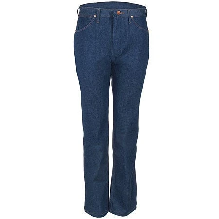 Wrangler Jeans: Men's Rigid Indigo 0936 DEN Cowboy Cut Slim Fit Jeans 2 Wrangler Jeans: Men's Rigid Indigo 0936 DEN Cowboy Cut Slim Fit Jeans - Image 2