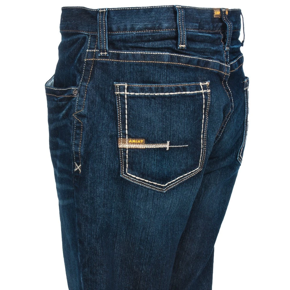 Ariat Rebar Jeans: Men's 10016220 Bodie Rebar M4 Lowrise Boot Cut Jeans 3 Ariat Rebar Jeans: Men's 10016220 Bodie Rebar M4 Lowrise Boot Cut Jeans - Image 3