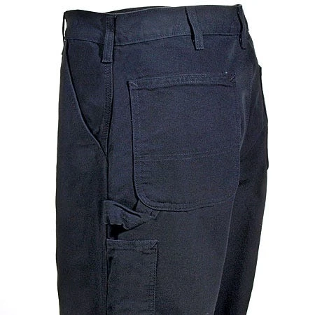 Carhartt Pants: Men's B11 BLK Black Cotton Duck Dungaree Pants 3 Carhartt Pants: Men's B11 BLK Black Cotton Duck Dungaree Pants - Image 3