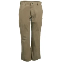 Carhartt Pants: Men's B324 DKH Dark Khaki Relaxed Fit Cotton Pants -Tessvero Sales Store b324dkh carharttf 01