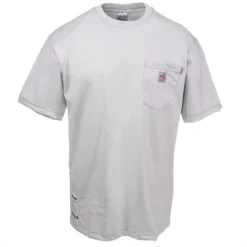 Carhartt Force Shirts: Men's Force Grey 100234 051 Flame Resistant Short Sleeve Shirt 5 Carhartt Force Shirts: Men's Force Grey 100234 051 Flame Resistant Short Sleeve Shirt -Tessvero Sales Store carhartt 100234 051 f 01