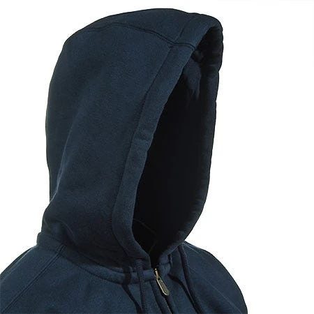 Carhartt Sweatshirts: Men's Navy Blue Water Repellent 100614 472 Zip Sweatshirt 4 Carhartt Sweatshirts: Men's Navy Blue Water Repellent 100614 472 Zip Sweatshirt - Image 4