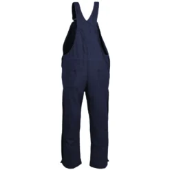 Carhartt Overalls: Men's 101627 410 Navy Blue FR Cotton Duck Bib Overalls