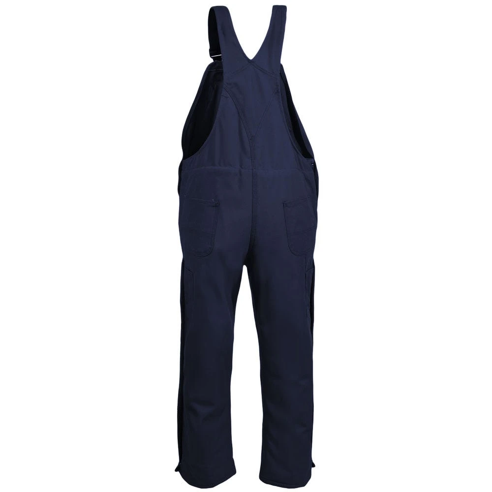 Carhartt Overalls: Men's 101627 410 Navy Blue FR Cotton Duck Bib Overalls 1 Carhartt Overalls: Men's 101627 410 Navy Blue FR Cotton Duck Bib Overalls