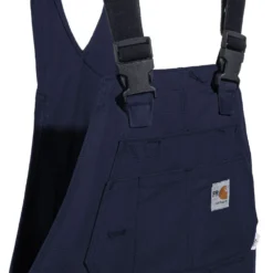 Carhartt Overalls: Men's 101627 410 Navy Blue FR Cotton Duck Bib Overalls 7 Carhartt Overalls: Men's 101627 410 Navy Blue FR Cotton Duck Bib Overalls -Tessvero Sales Store carhartt 101626 410 fd 01