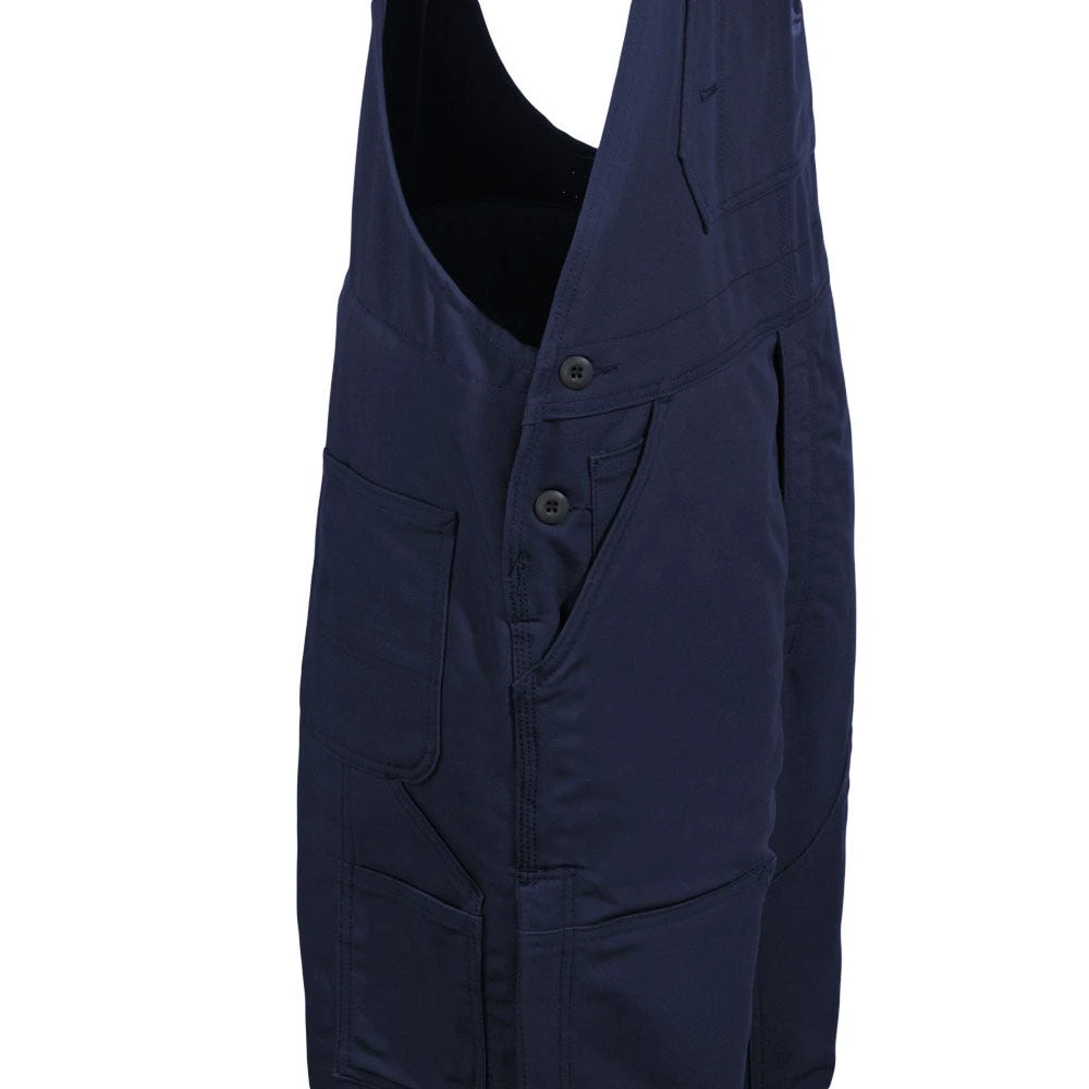 Carhartt Overalls: Men's 101627 410 Navy Blue FR Cotton Duck Bib Overalls 5 Carhartt Overalls: Men's 101627 410 Navy Blue FR Cotton Duck Bib Overalls - Image 5
