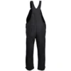 Carhartt Overalls: Men's 101626 001 Black FR Quilt Lined Cotton Duck Bib Overalls