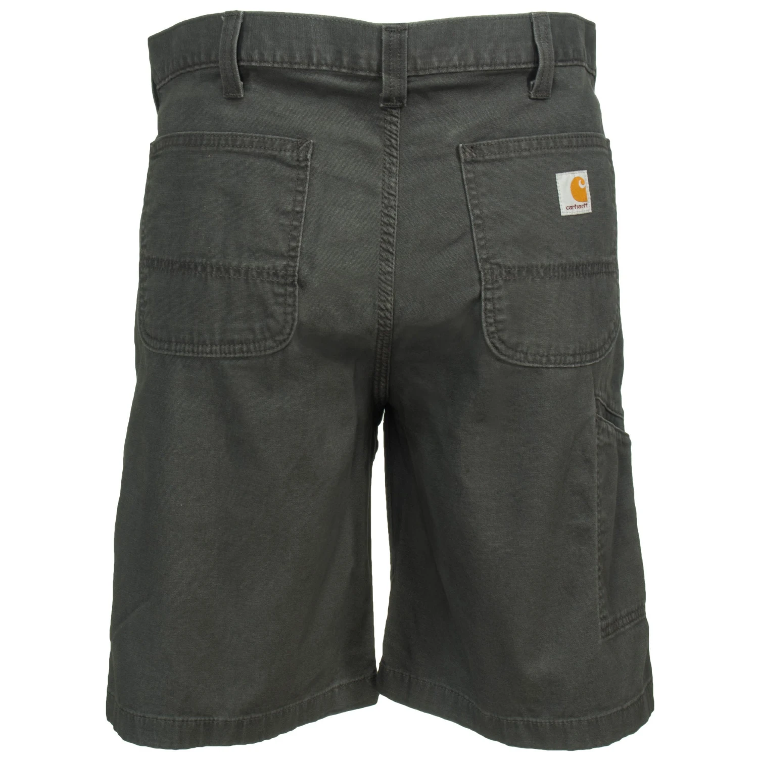 Carhartt Shorts: Men's 102514 039 Gravel Grey Rugged Flex Rigby Canvas Shorts 4 Carhartt Shorts: Men's 102514 039 Gravel Grey Rugged Flex Rigby Canvas Shorts - Image 4