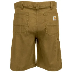 Carhartt Shorts: Men's 102514 918 Rigby Rugged Flex Hickory Brown Canvas Work Shorts 7 Carhartt Shorts: Men's 102514 918 Rigby Rugged Flex Hickory Brown Canvas Work Shorts -Tessvero Sales Store carhartt 102514 918 b 01