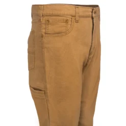 Carhartt Pants: Men's 102517 918 Brown Hickory Rigby Rugged Flex Canvas Five-Pocket Pants -Tessvero Sales Store carhartt 102517 918 r 01