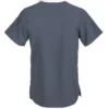 Carhartt Scrubs: Women's 12110 PEW Grey V-Neck Media Scrub Top