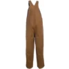 Carhartt Kids' Overalls: Boys' CM8601 D15 Brown Duck Washed Bib Overalls