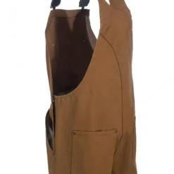 Carhartt Kids' Overalls: Boys' CM8601 D15 Brown Duck Washed Bib Overalls -Tessvero Sales Store carhartt cm8601 d15 hd l 01