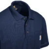 Carhartt Shirts: Men's K570 NVY Blue Contractor’s Work Pocket Polo Shirt