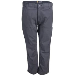 Carhartt Pants: Rugged Flex Rigby Men's Grey Double-Front 102802 029 Pants -Tessvero Sales Store carhartt 102802 029 1