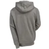 CAT Apparel Sweatshirts: Men's 1910709 004 Grey Hooded Trademark Banner Sweatshirt