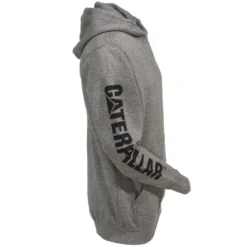 CAT Apparel Sweatshirts: Men's 1910709 004 Grey Hooded Trademark Banner Sweatshirt 9 CAT Apparel Sweatshirts: Men's 1910709 004 Grey Hooded Trademark Banner Sweatshirt -Tessvero Sales Store cat 1910709 004 r 01