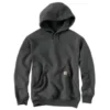 Carhartt Sweatshirts: Men's 100615 026 Carbon Grey Paxton Rain Defender Hooded Sweatshirt