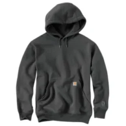 Carhartt Sweatshirts: Men's 100615 026 Carbon Grey Paxton Rain Defender Hooded Sweatshirt