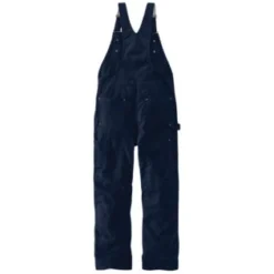 Carhartt Overalls: Men's 104393 DNY Dark Navy Loose Fit Firm Duck Insulated Bib Overall 5 Carhartt Overalls: Men's 104393 DNY Dark Navy Loose Fit Firm Duck Insulated Bib Overall -Tessvero Sales Store detail 104393 dny a 1