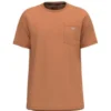Carhartt Shirts: Men's 104616 DYO Dusty Orange Force Relaxed Fit Short Sleeve Pocket T-Shirt