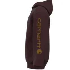 Carhartt Sweatshirts: Men's K288 PRT Port Midweight Hooded Logo Sweatshirt 5 Carhartt Sweatshirts: Men's K288 PRT Port Midweight Hooded Logo Sweatshirt -Tessvero Sales Store detail k288 prt a 2