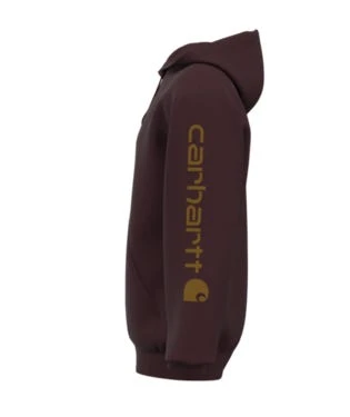 Carhartt Sweatshirts: Men's K288 PRT Port Midweight Hooded Logo Sweatshirt 3 Carhartt Sweatshirts: Men's K288 PRT Port Midweight Hooded Logo Sweatshirt - Image 3