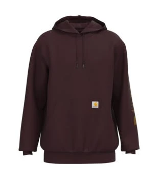 Carhartt Sweatshirts: Men's K288 PRT Port Midweight Hooded Logo Sweatshirt 2 Carhartt Sweatshirts: Men's K288 PRT Port Midweight Hooded Logo Sweatshirt - Image 2