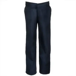 Dickies Pants: Women's Black FP321 BK Relaxed Fit Stretch Twill Work Pants -Tessvero Sales Store dickies fp321 bk f 01