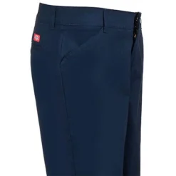 Dickies Pants: Women's FP321 DN Dark Navy Relaxed Fit Cotton Stretch Pants