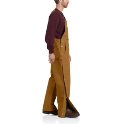 Carhartt Overalls: Men's 104393 BRN Brown Loose Fit Firm Duck Insulated Bib Overall -Tessvero Sales Store download 2021 08 27t115827.189