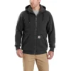 Carhartt Sweatshirt: Men's 103308 026 Carbon Heather Rain Defender Sherpa-Lined Full-Zip Sweatshirt