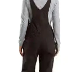 Carhartt Overalls: Women's 104049 BLK Black Quilt Lined Duck Bib Overall -Tessvero Sales Store download 22