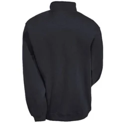 Sport-Tek Sweatshirts: Men's ST253 BK Black Colorfast Quarter Zip Sweatshirt